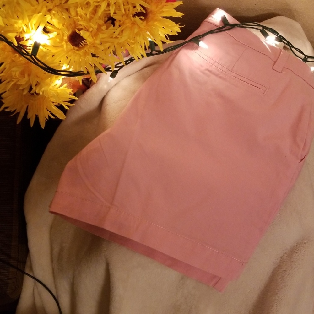 Pink Cargo Shorts